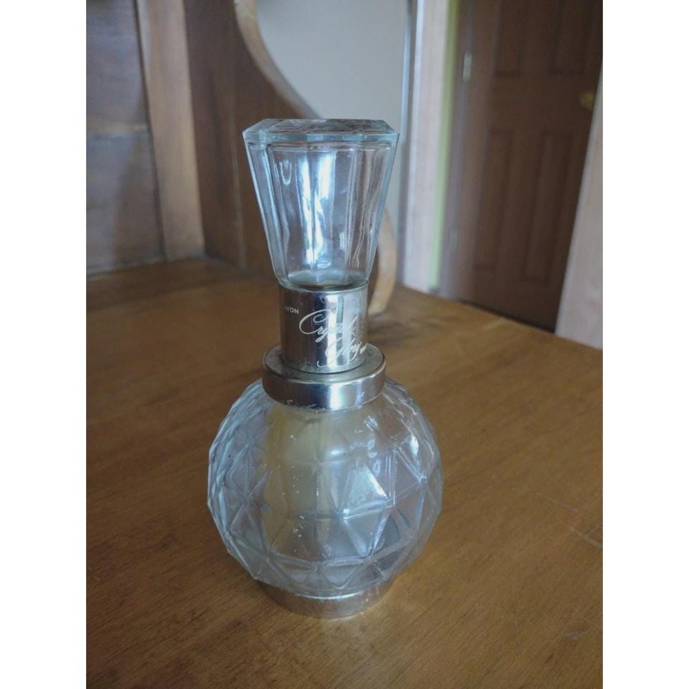 Vintage Crystal Joy Spray Essence Avon Bottle